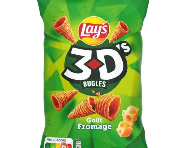 Chips 3D Fromage