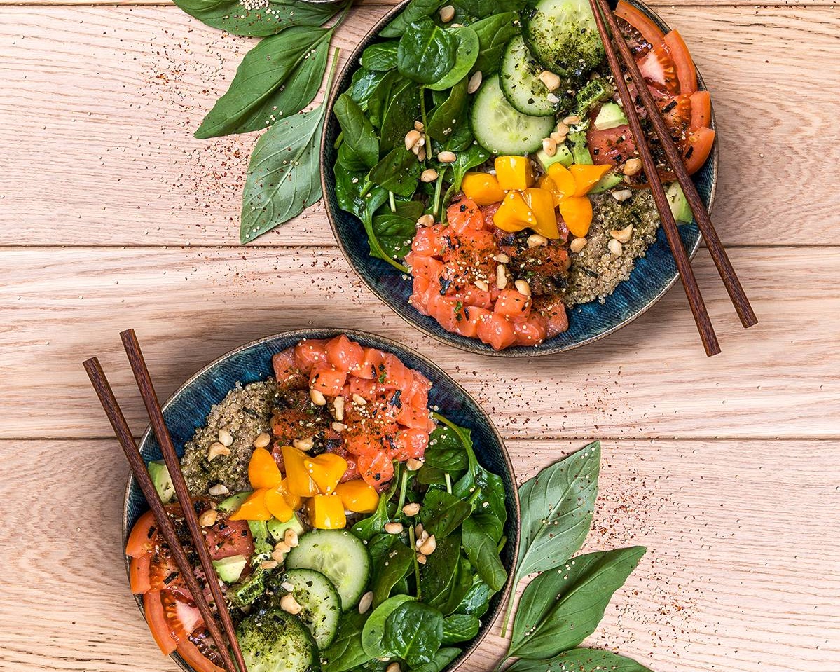 Duo Poké bowl 