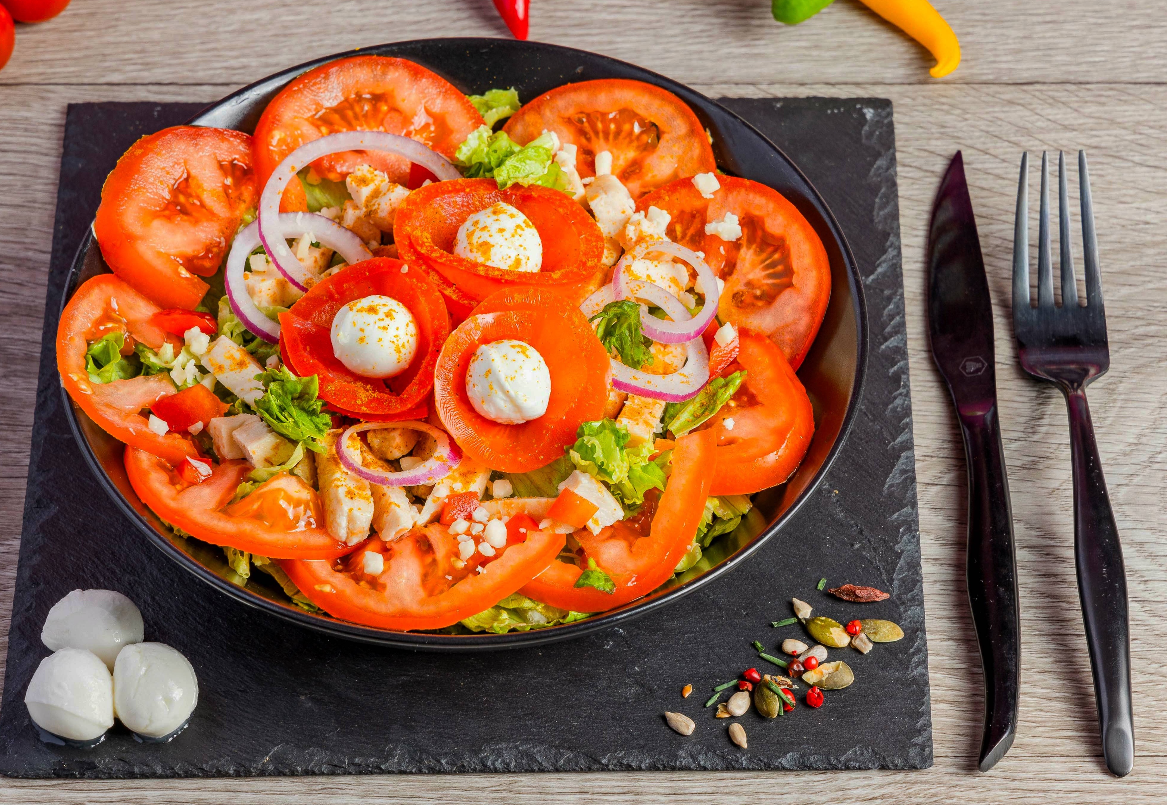 🛕🍗🥗 Salade Bollywood