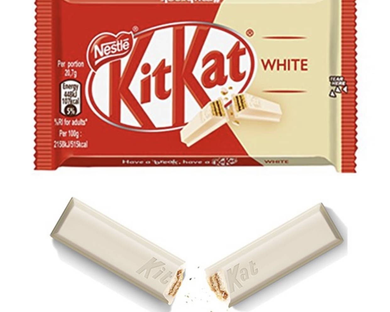 Kit Kat white