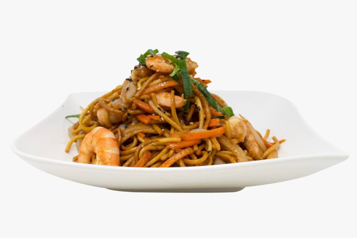Nouilles crevettes