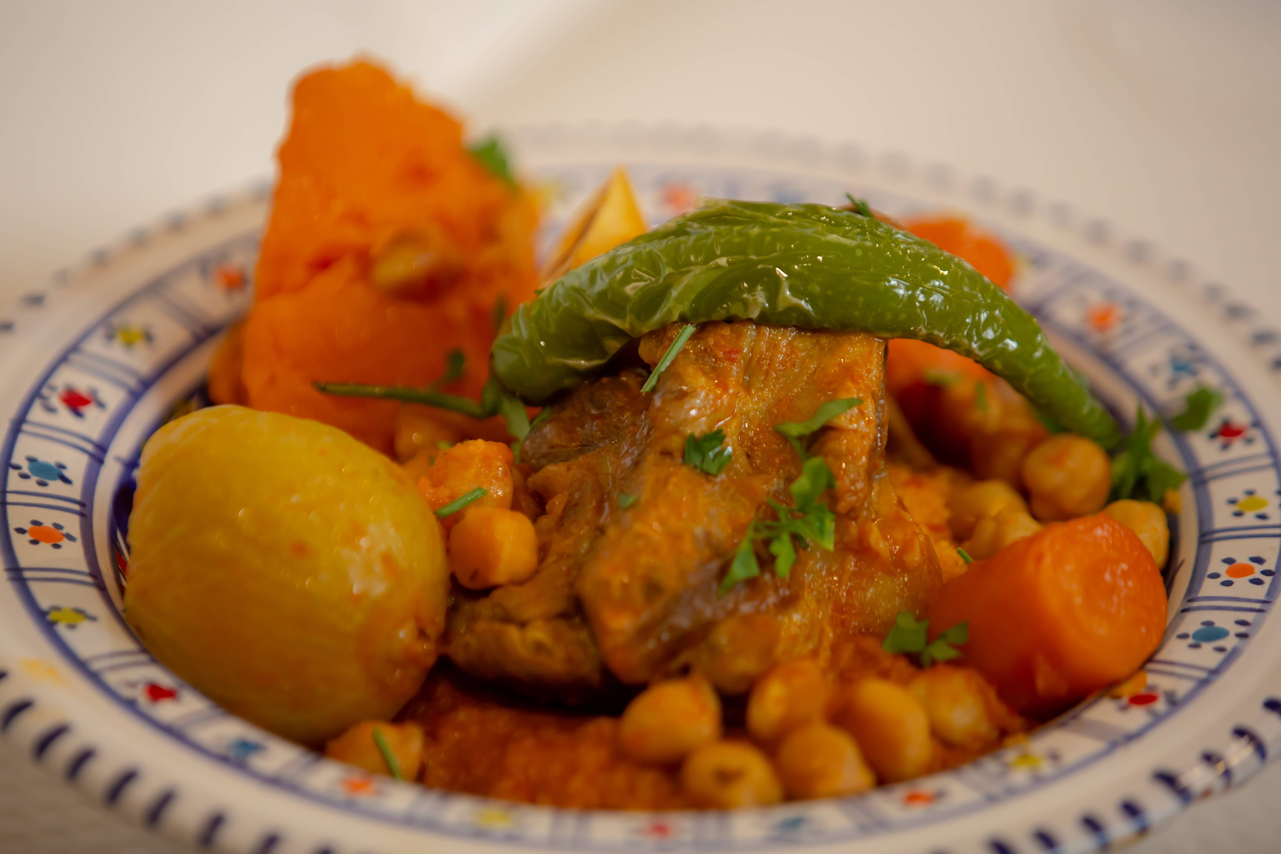 Couscous poulet a la tunisienne💕