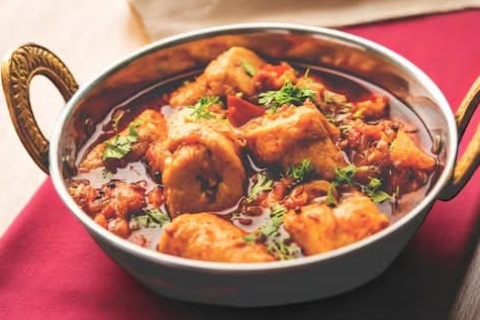Plat crevettes massala