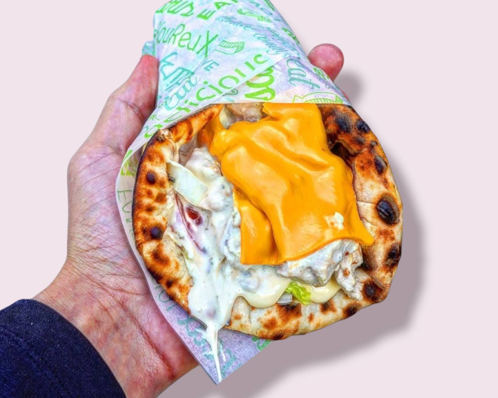 Cheese nan chicken Boursin