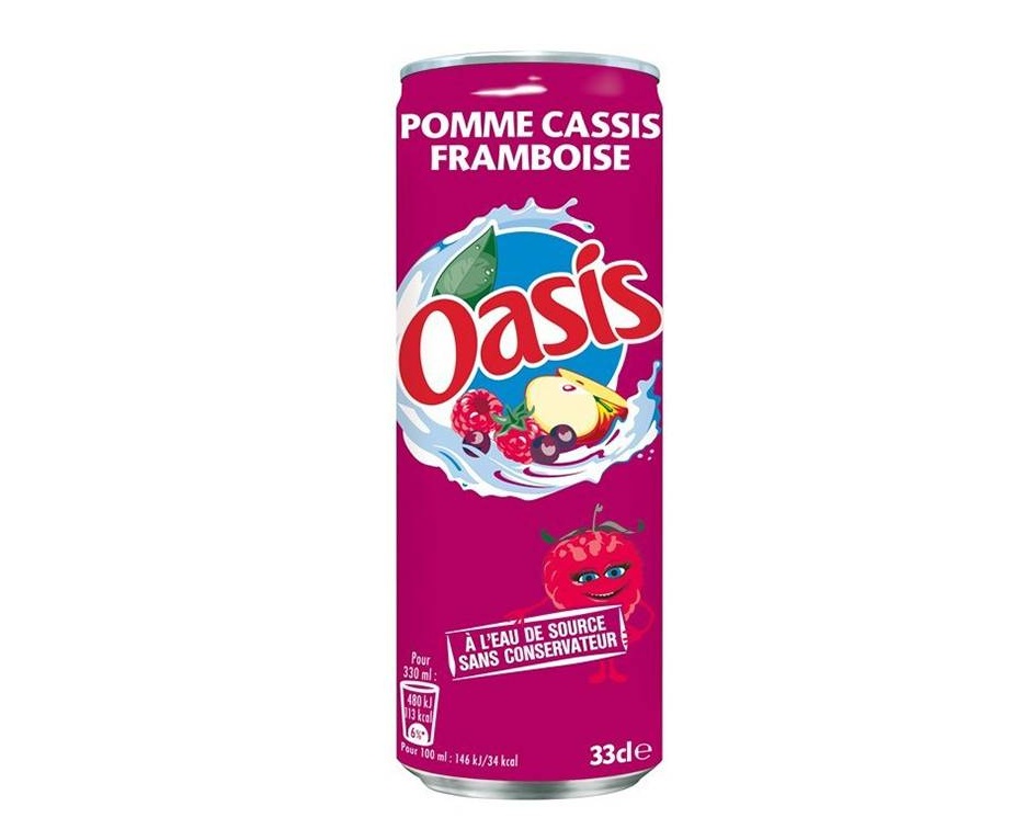 Oasis pomme cassis