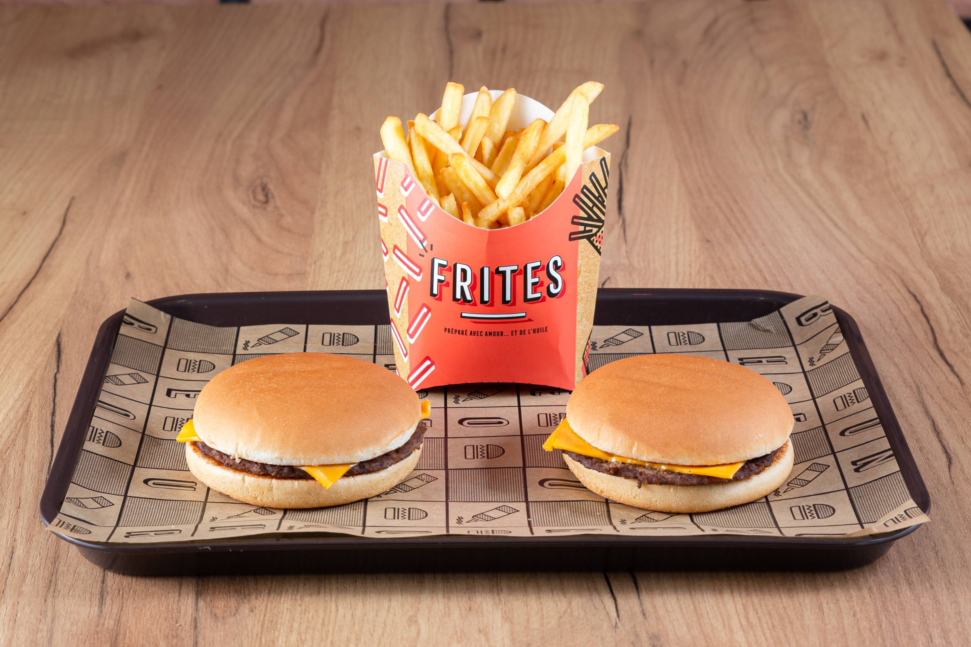Menu B-1 burger