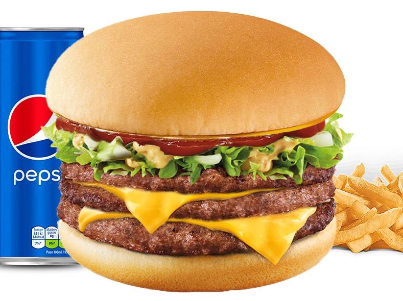 Menu Triple Cheese