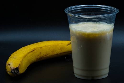 Milkshake banane Datte