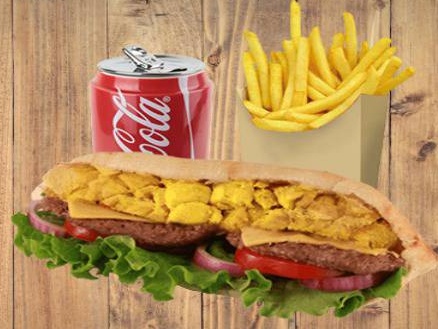 Menu sandwich mixte