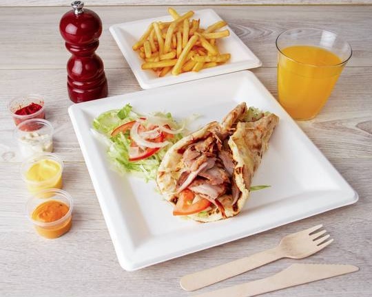Sandwich Kebab + Frites + Boisson au choix