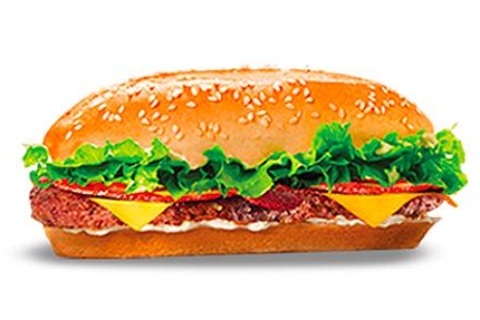 🍔Long bacon burger🍔