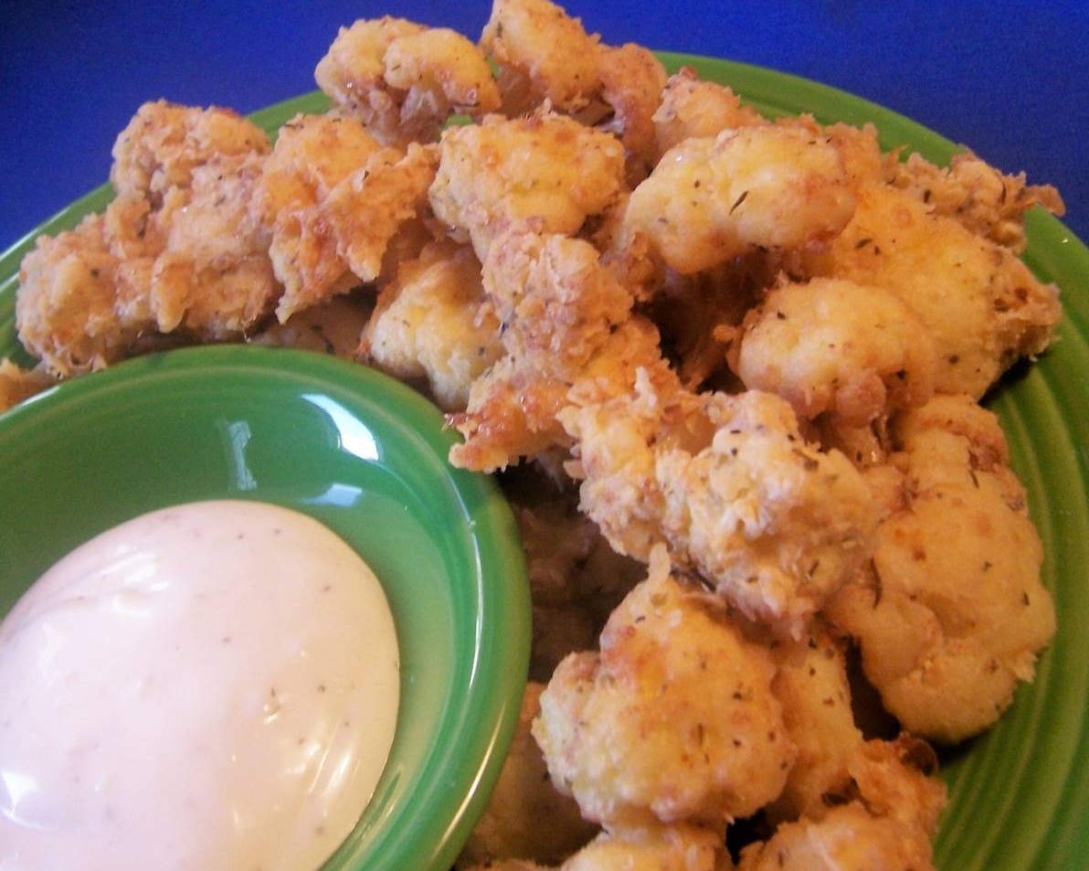 Deep fried Cauliflower Bites