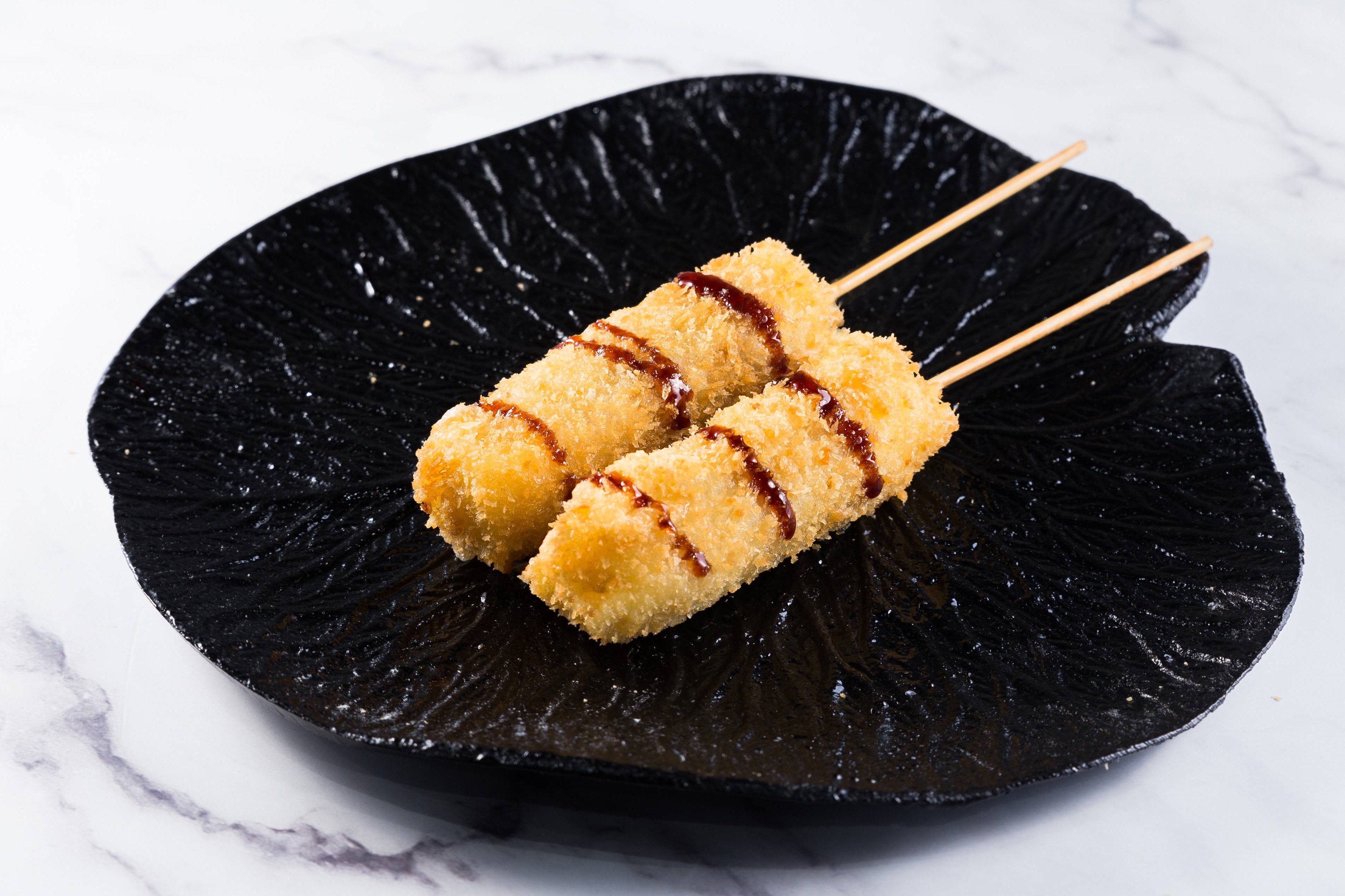 Yakitoris bœuf fromage pané par 2