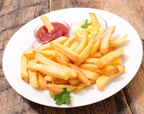 Portion moyenne   de frites MAISON