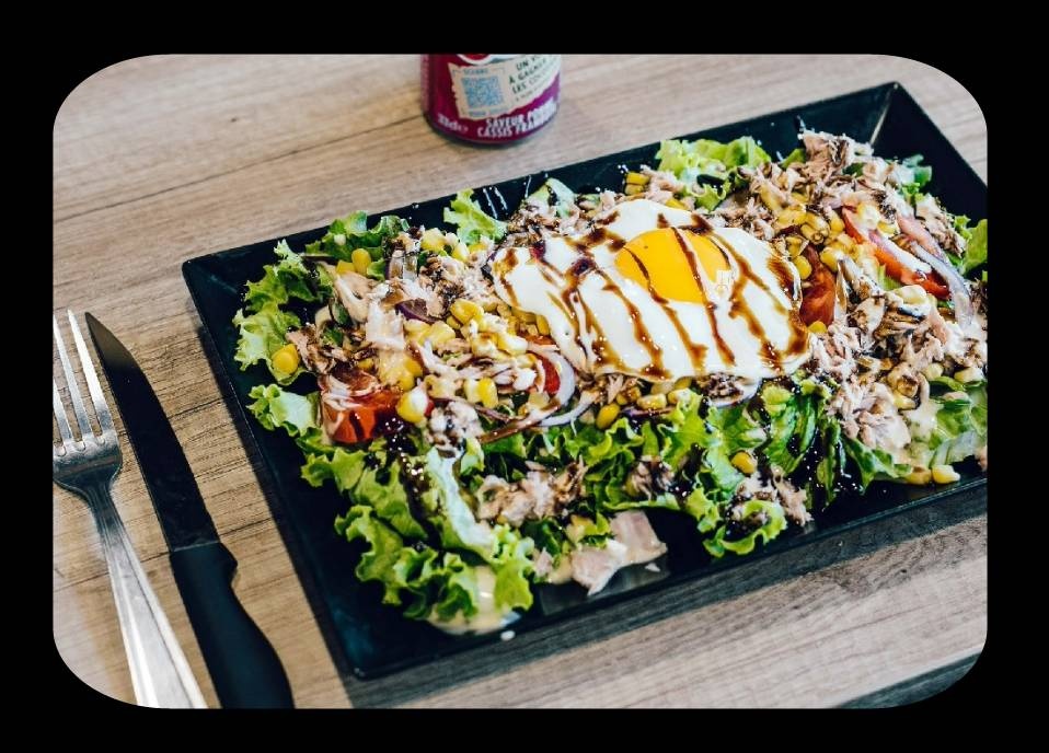 Salade Terre & Mer 🍳🐟