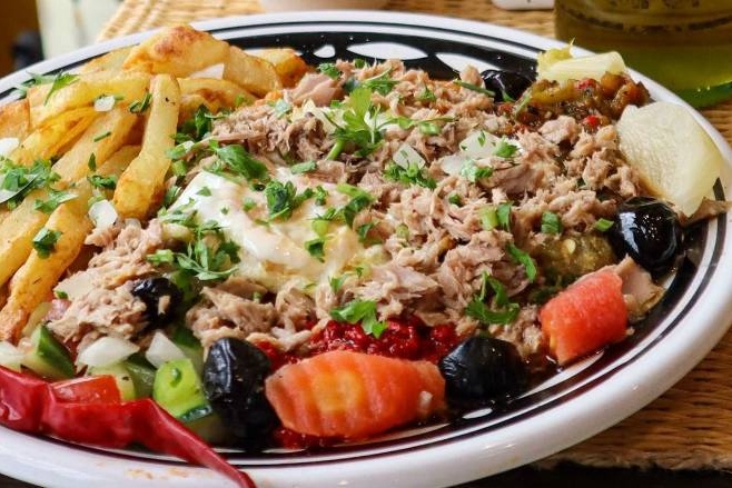 🥬 Assiette Tunisienne 🥔🦈