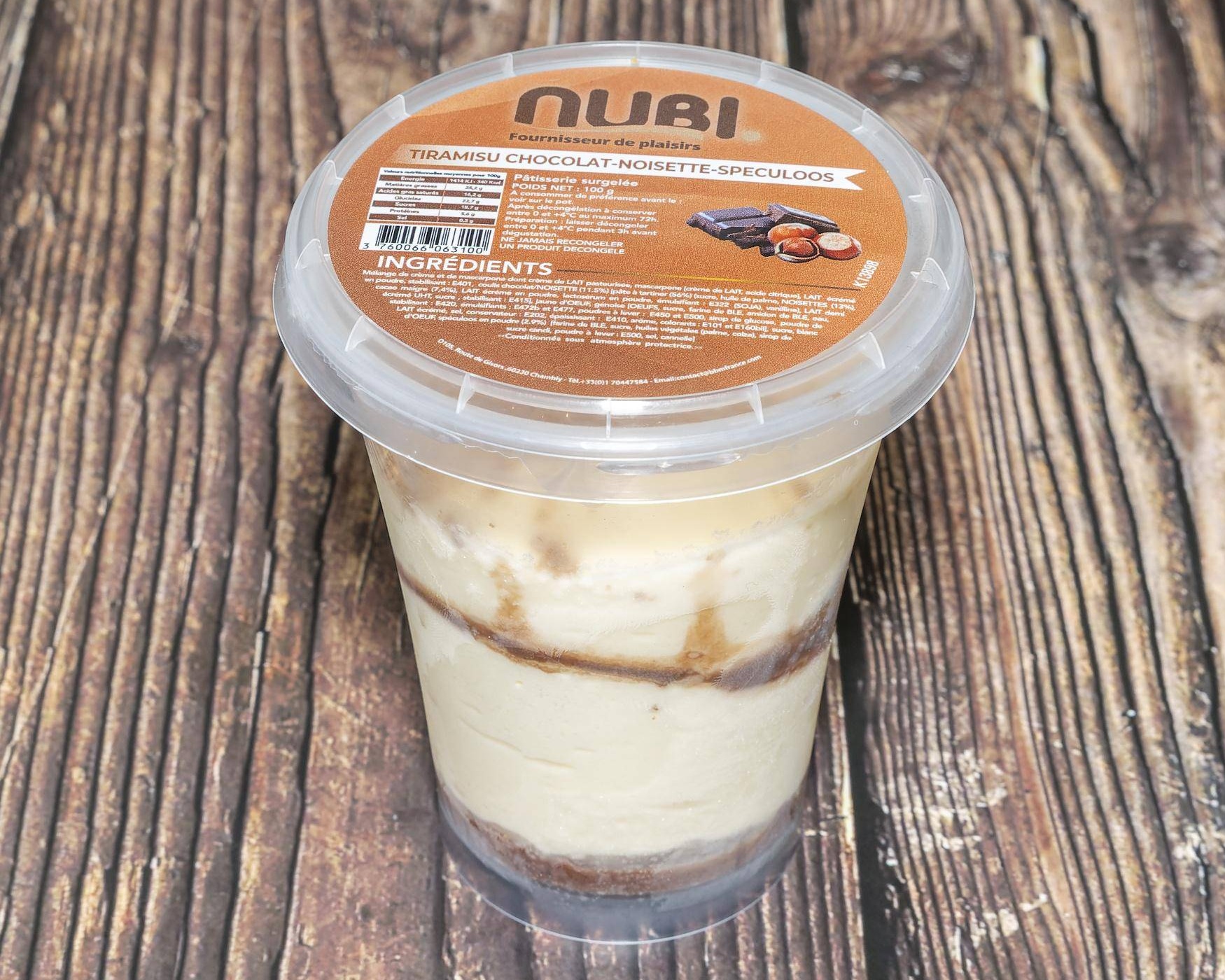 Tiramisu caramel speculos