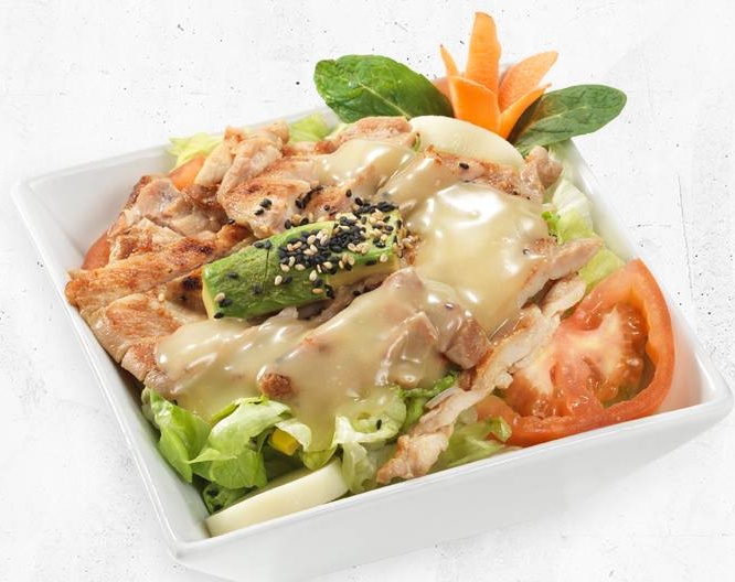 Salade | Poulet grillé
