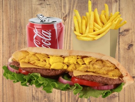 Menu sandwich oliveto