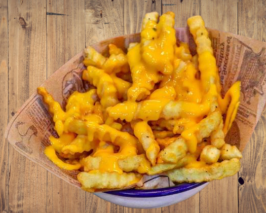 Frite + cheddar fondu (L)