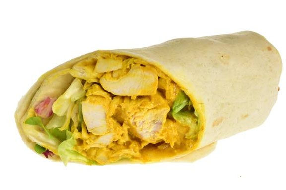 Menu wrap curry