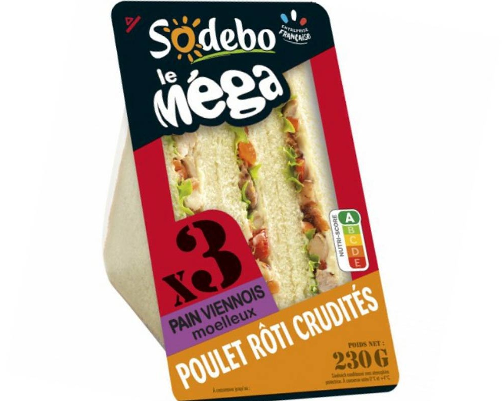 Sodebo le Mega poulet rôti