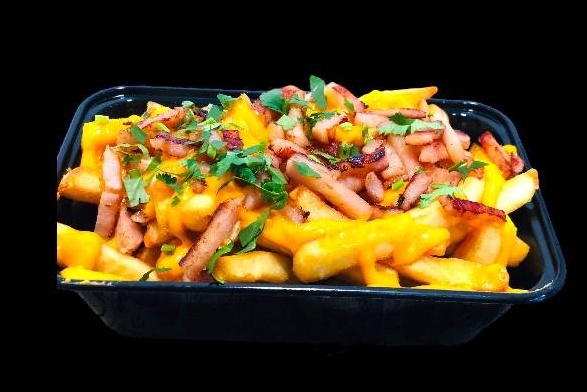 Frites Cheddar et lardons