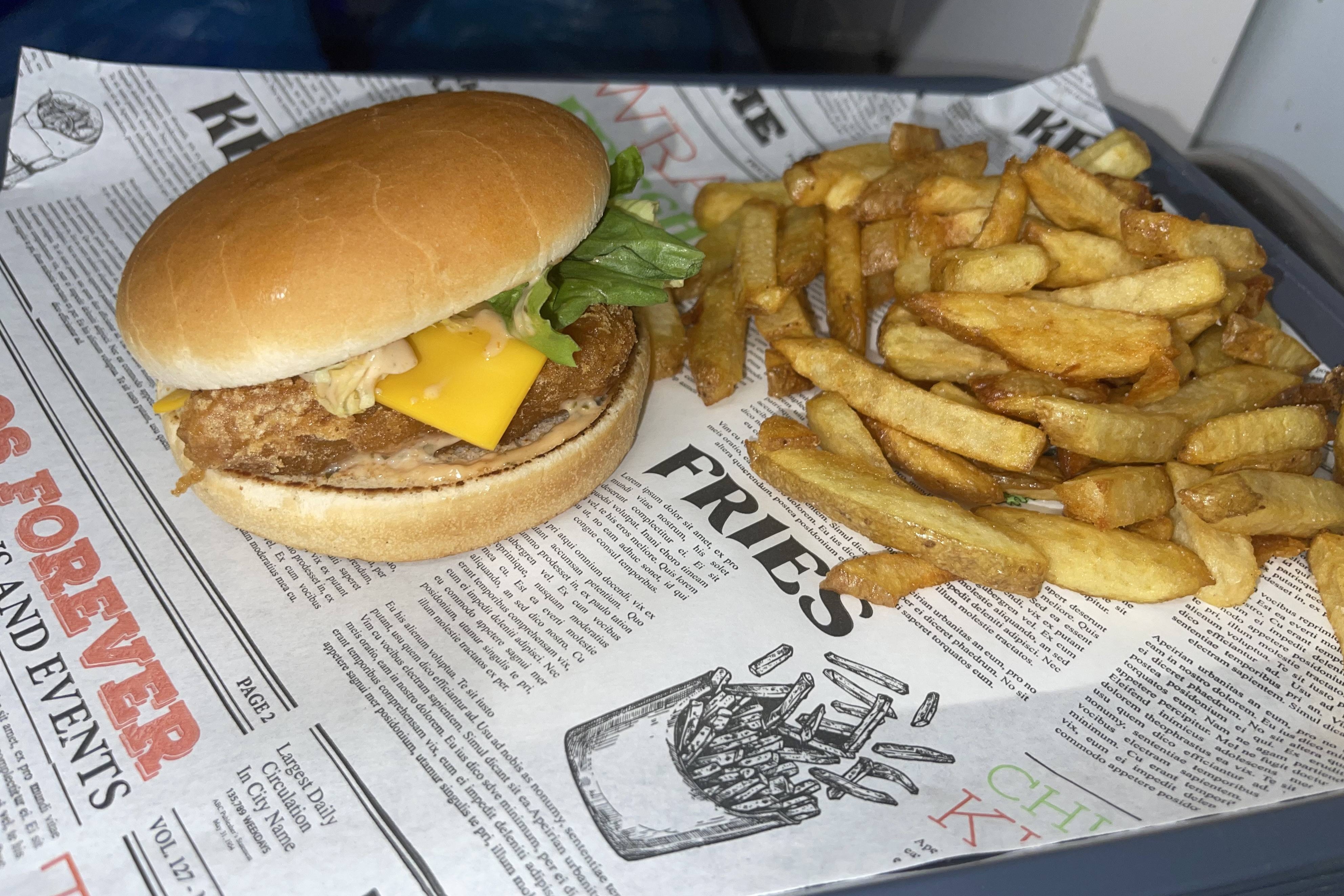 Menu Fish 🐟🍔🥬