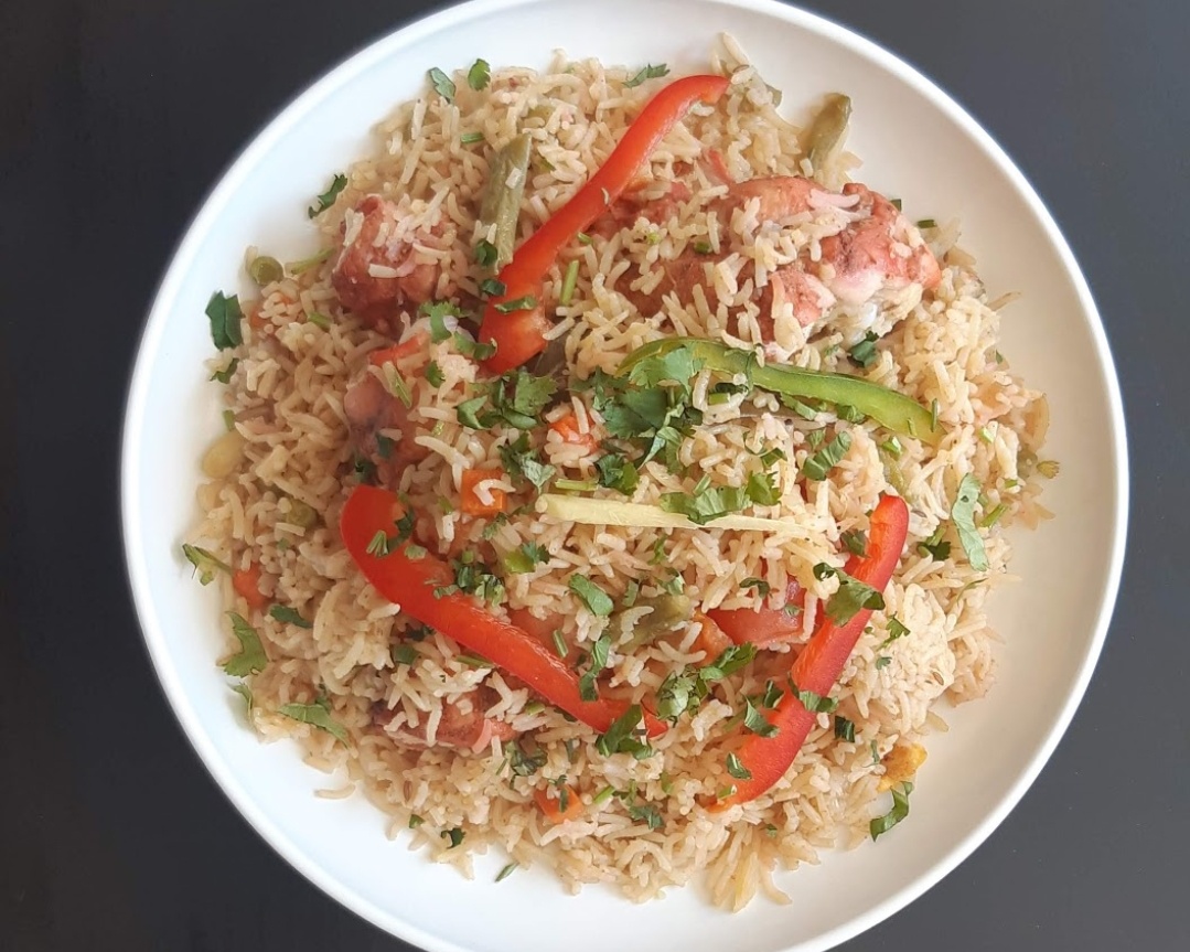 Poulet biriyani