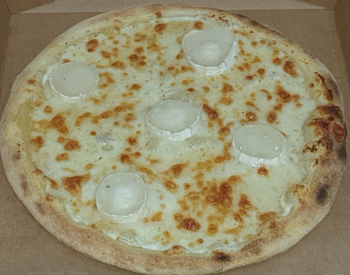 Pizza chèvre miel