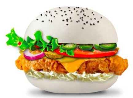 Chicken dynamite burger 🌶