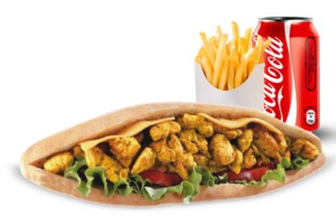 Menu Sandwich Naan Chicken