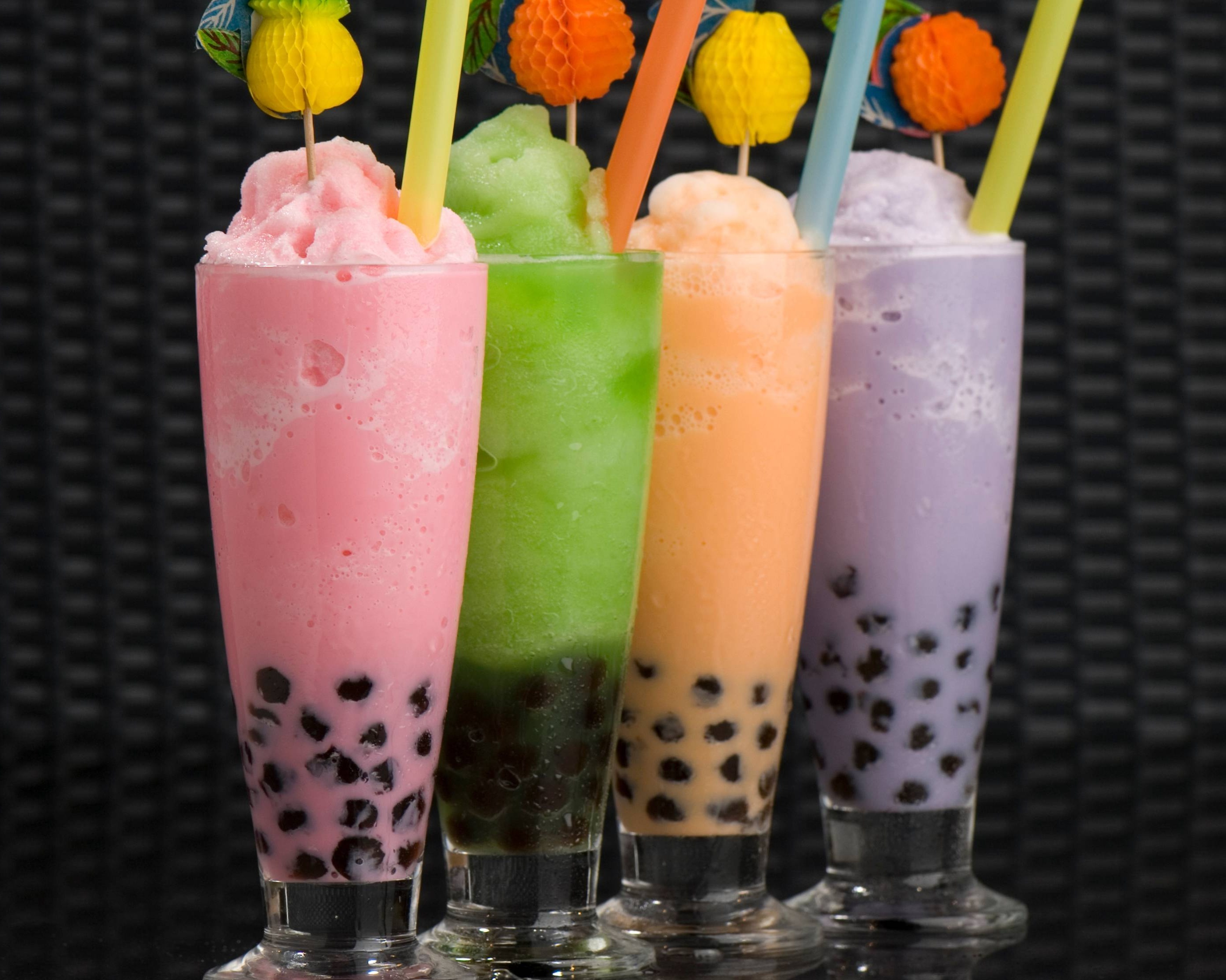 Bubble tea mangue passion