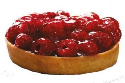 Tartelette aux framboises