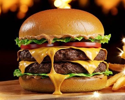 🍟  🍔 🥤 Menu Burger Marseille Double Cheese
