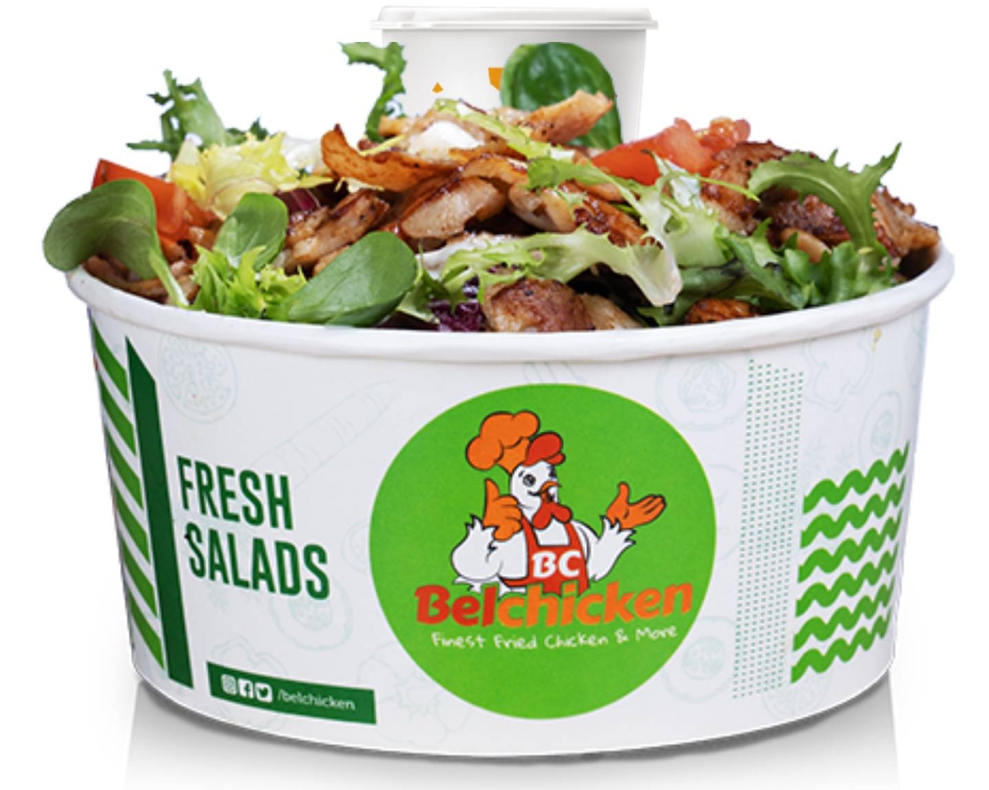 Kebab salad menu
