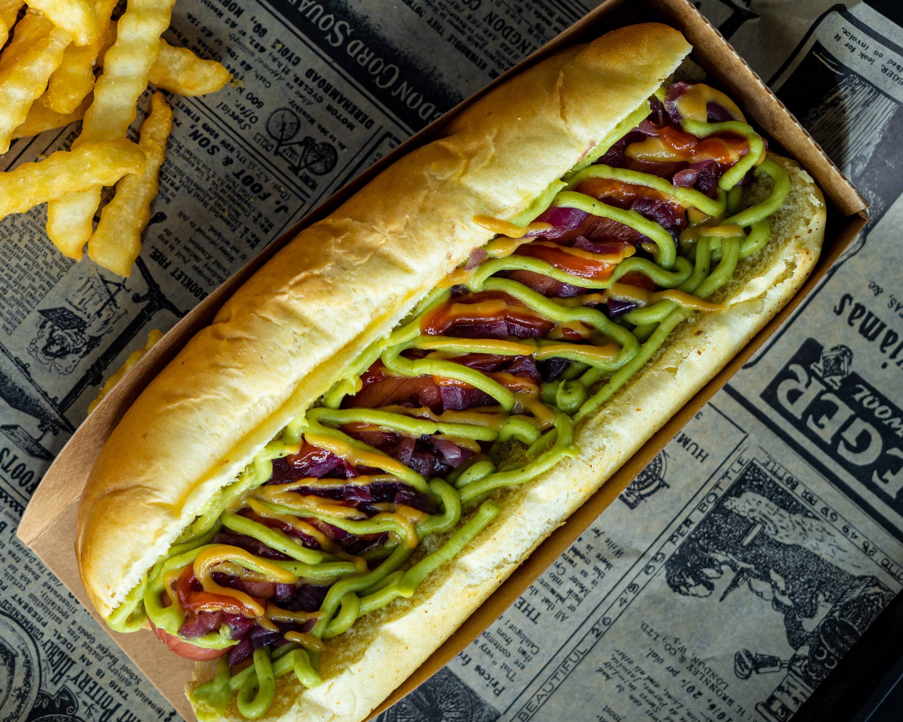 Hot-dog avocado 