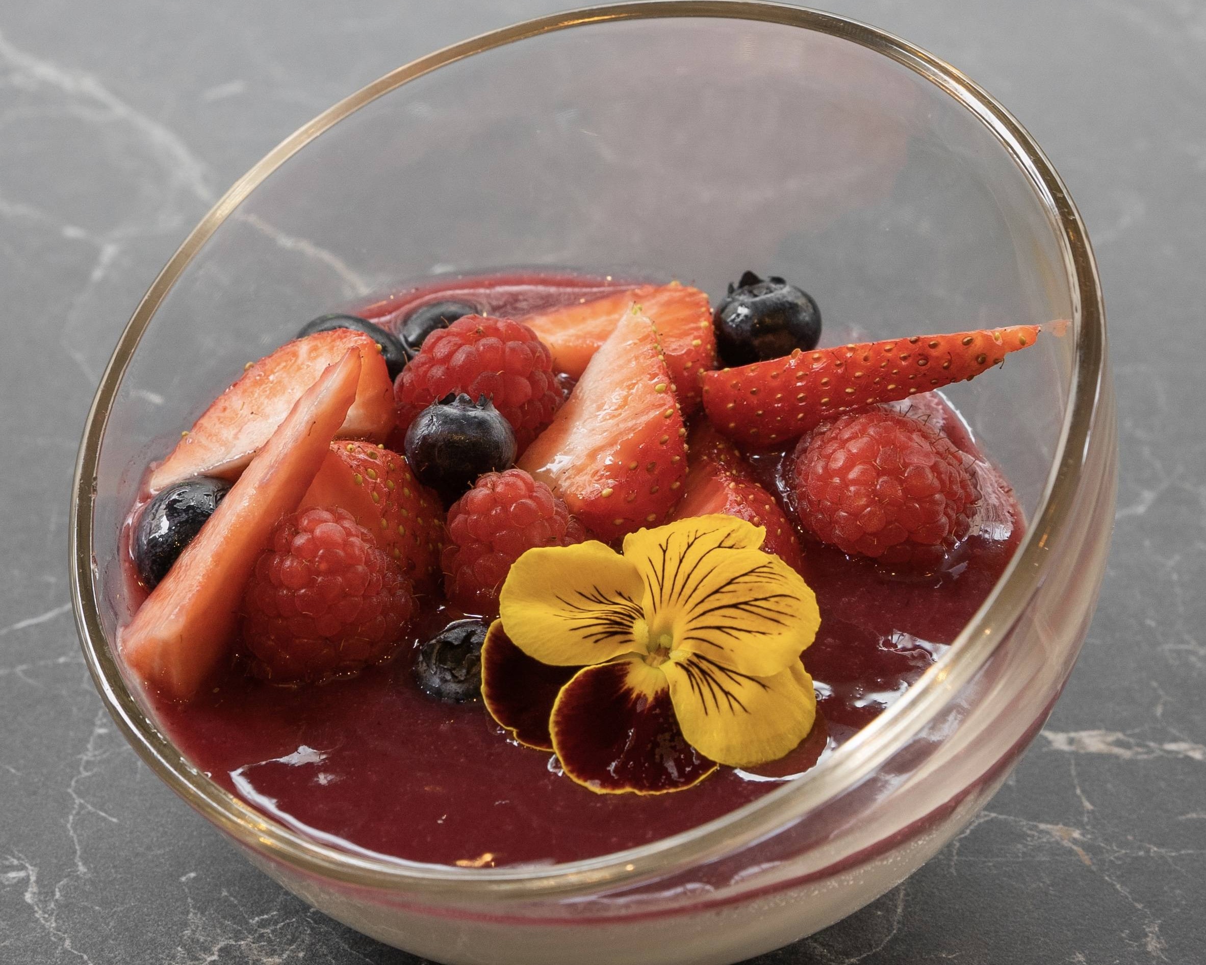 Panna cotta tonka