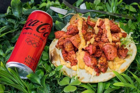 Menu sandwich chicken tandoori