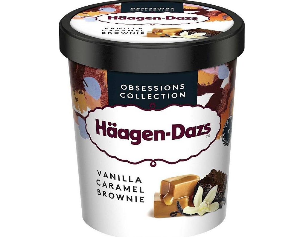Häagen-Dazs Vanille Caramel Brownie