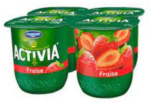Activia fruit x4