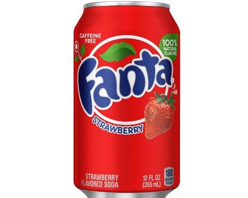 FANTA STRAWBERRY SODA FRAISE