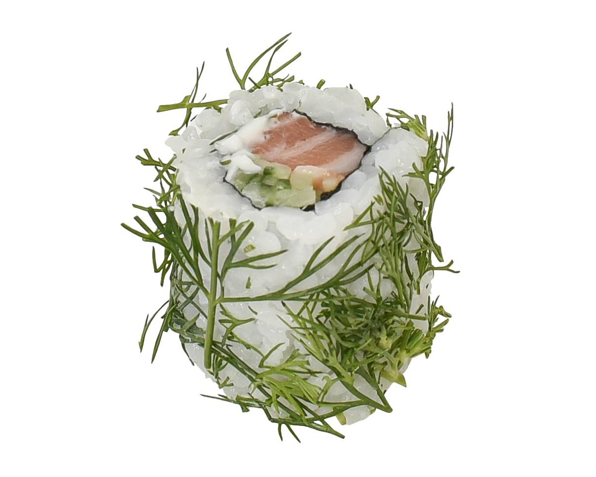 Spring roll saumon gravlax
