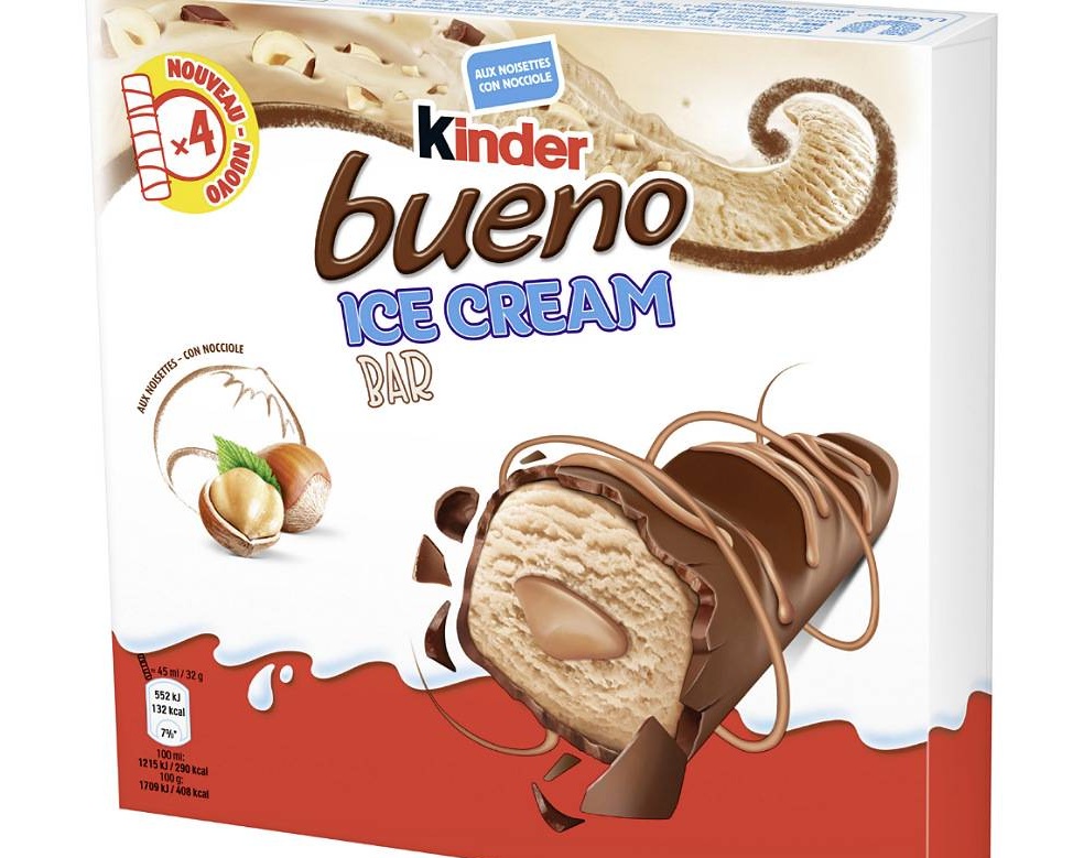 Kinder Bueno Ice Cream Baar x4
