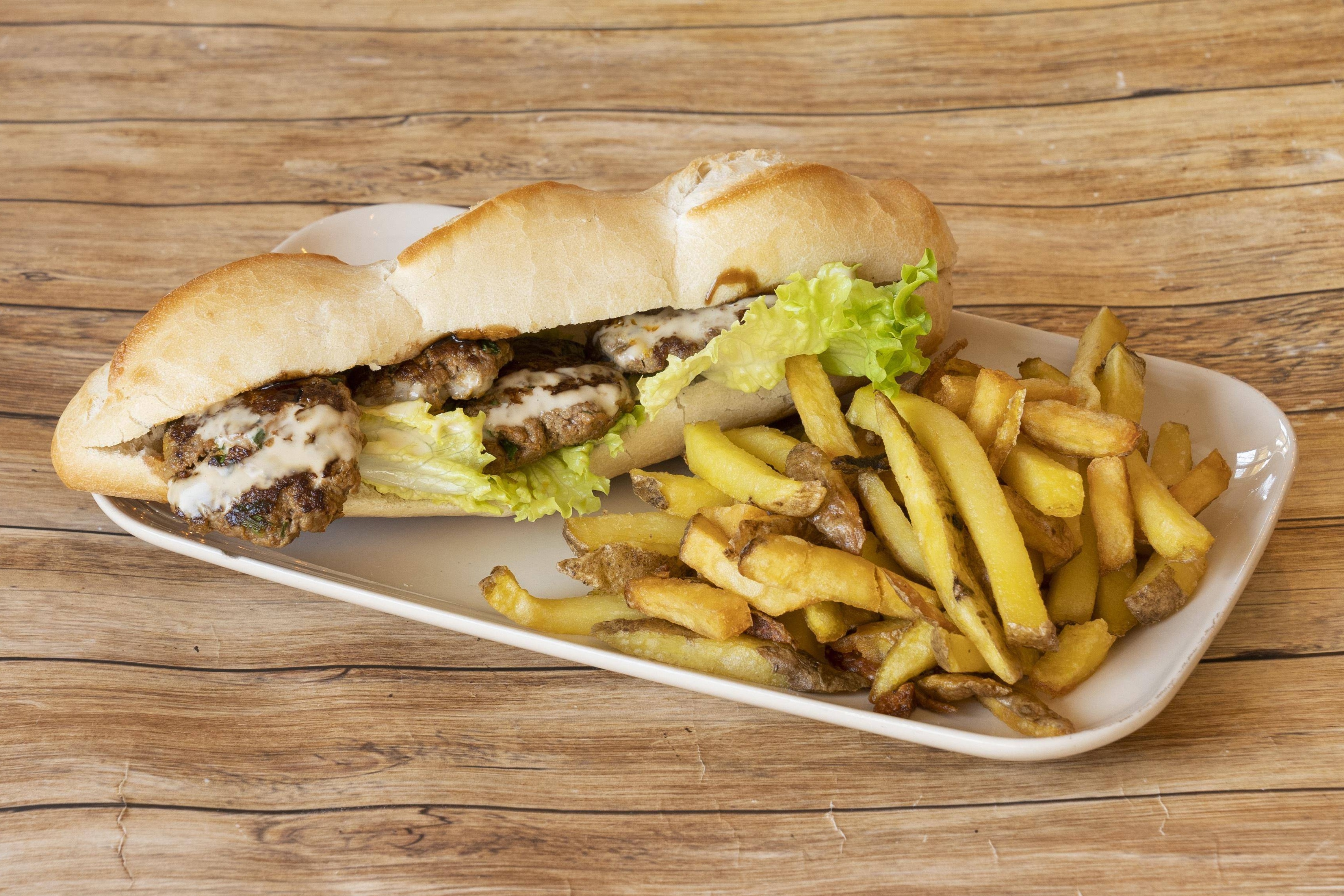 sandwich Kefta (viande hachée)