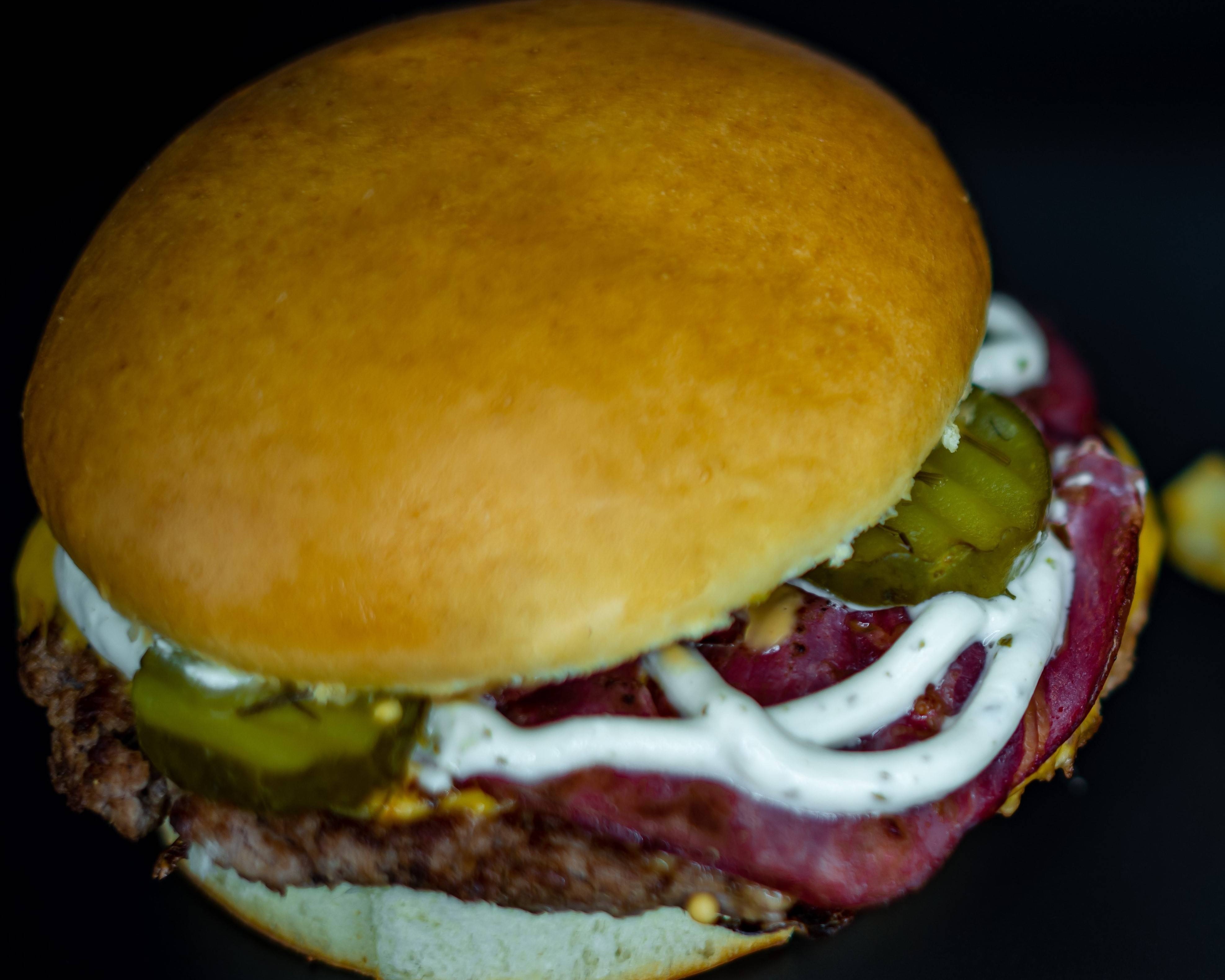 Menu bacon burger