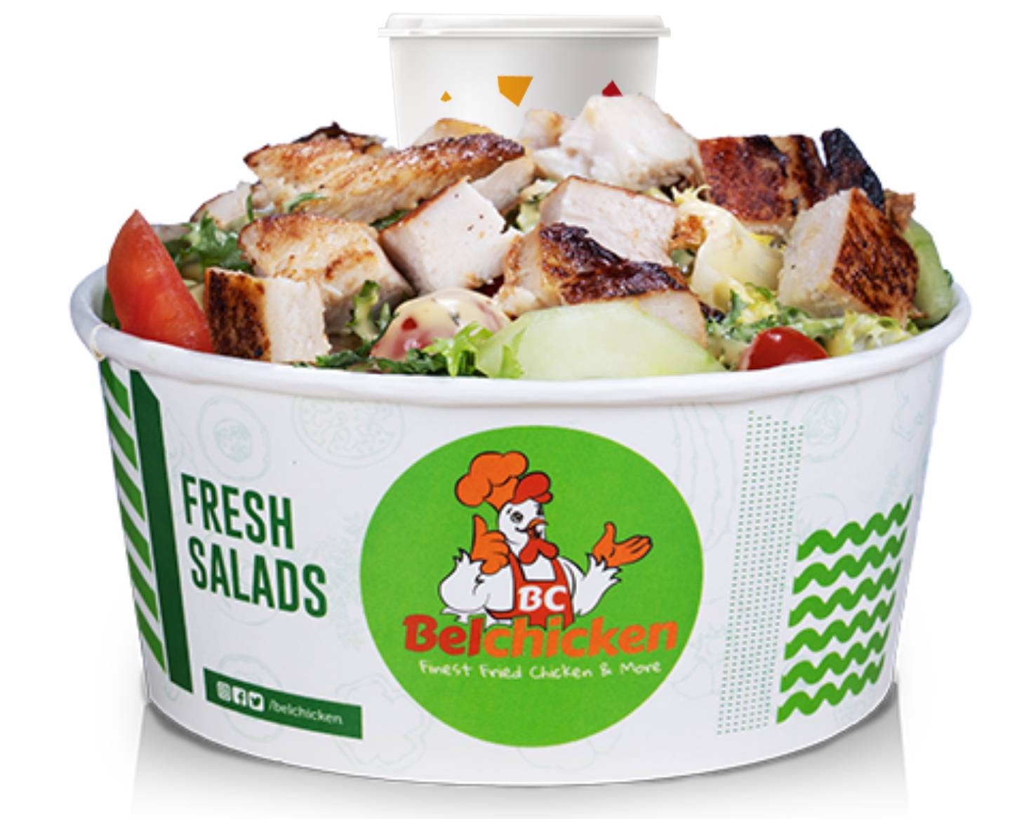 Grilled chicken salad menu