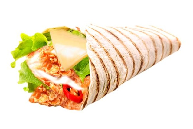 Wrap chicken