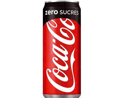 Coca-Cola zéro sucres 33 cl