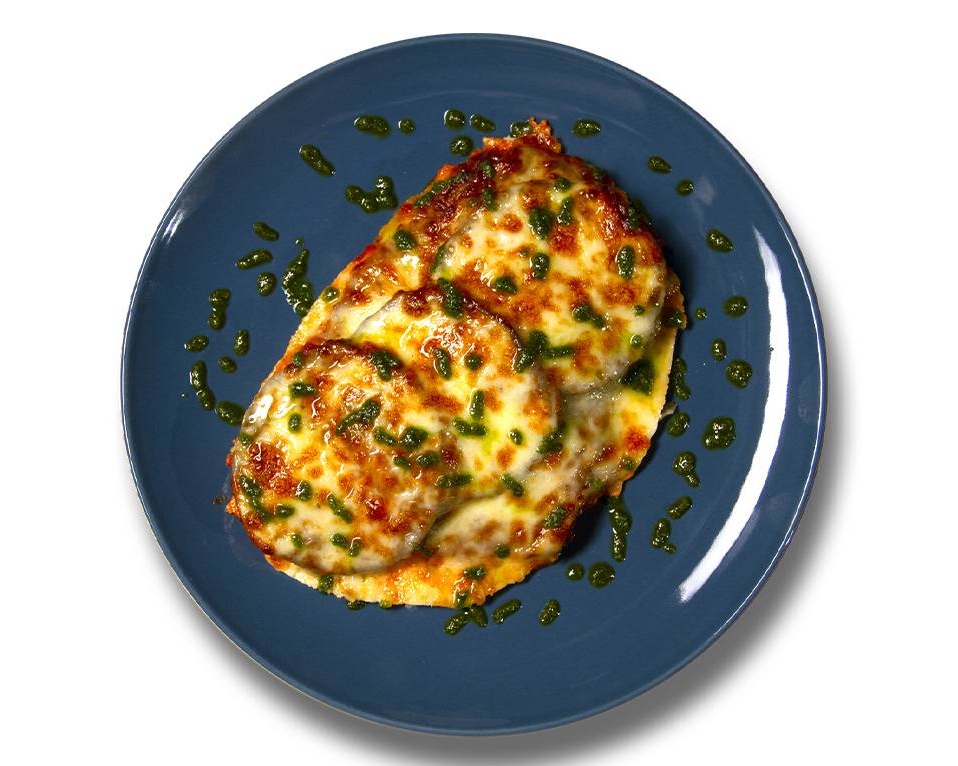Escalope de poulet panée